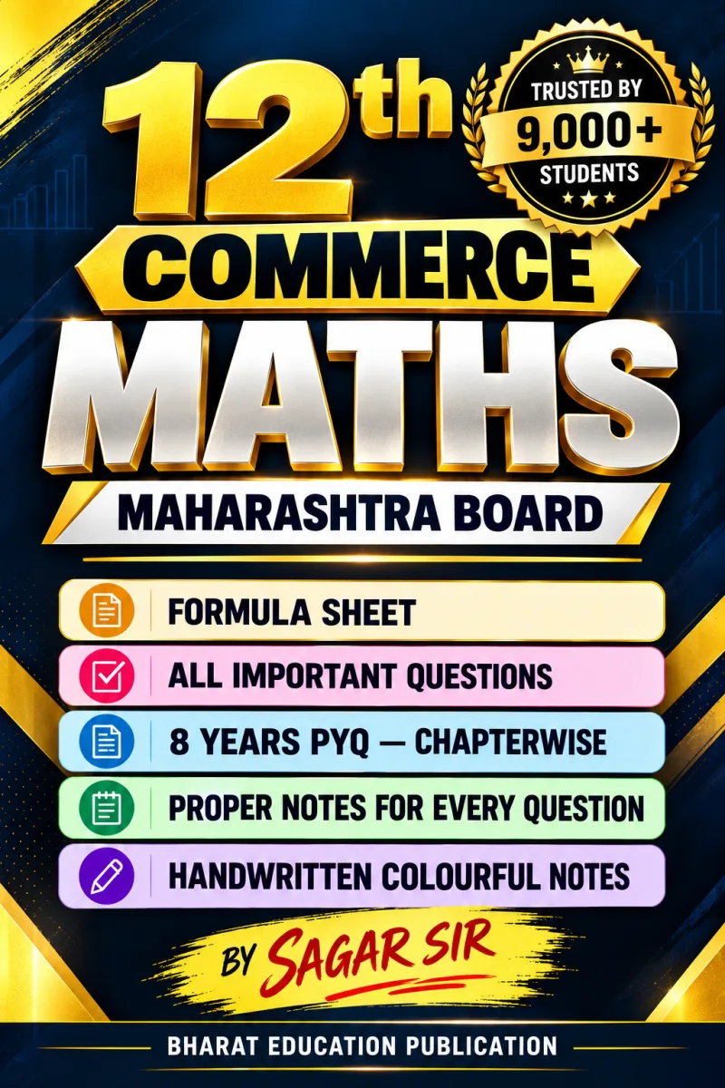 12th commerce Maths Important Questions and all pyq chapter wise solution with Note in every Question 